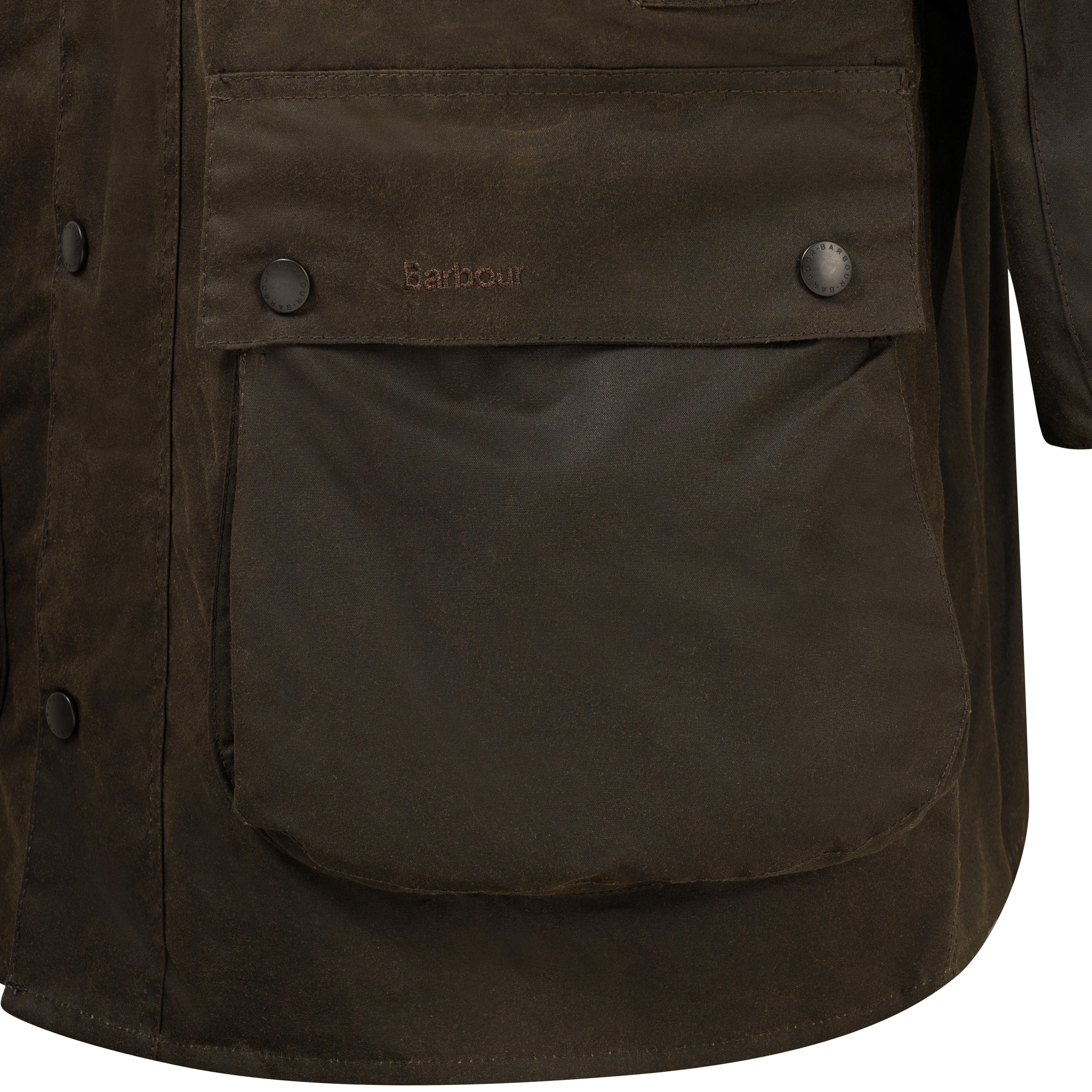 Barbour »Northumbria« Waxed Jacket | olive | 46/56 | 825907/46